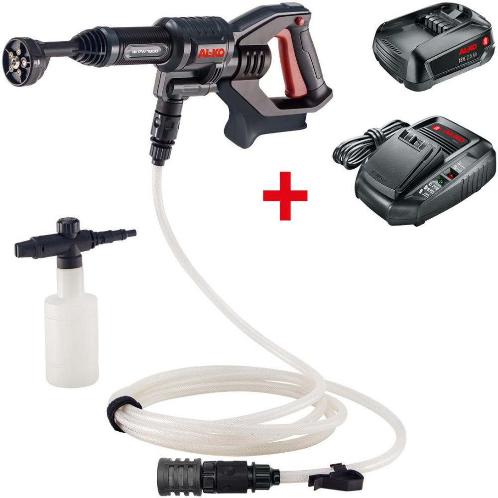 AL-KO Akku-Druckreiniger PW 1850 Set inkl. Akku+Ladegerät