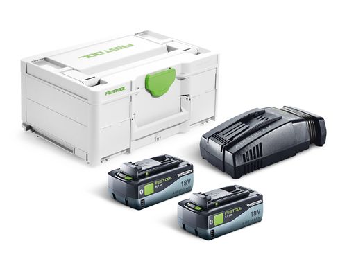 FESTOOL Energie-Set SYS 18V 2x8,0/SCA16