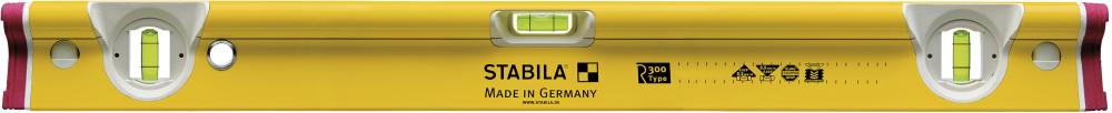 STABILA Wasserwaage LM R-300 61cm pulverbeschichtet STABILA Wasserwaage LM R-300 61cm pulverbeschichtet