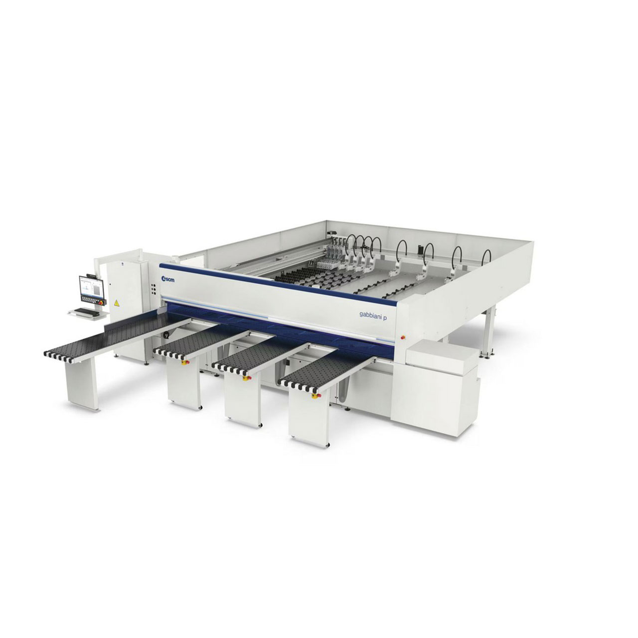SCM horizontale Plattenaufteilsäge gabbiani p80 (43), Schnittabmessungen 4300 x 3200 mm