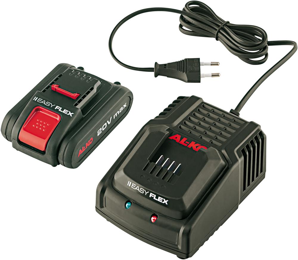 AL-KO Akku-Starter-SetEASY FLEX20V / 2,5Ahinkl. Ladeger ät und Akku