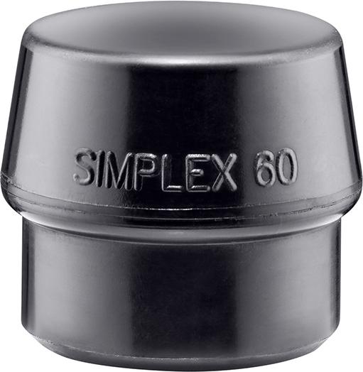 HALDER Schonhammerkopf SIMPLEX Gummi 60mm