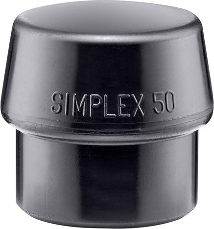 HALDER Schonhammerkopf SIMPLEX Gummi 50mm HALDER Schonhammerkopf SIMPLEX Gummi 50mm