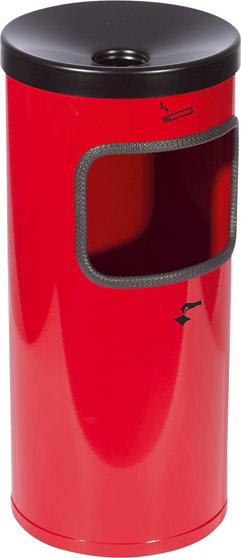 Abfall-Ascher Rondo Boden rot Abfall-Ascher Rondo Boden rot