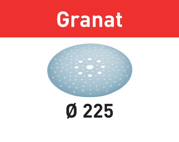 FESTOOL Schleifscheibe Granat STF D225/128 P220 GR/25