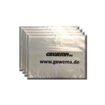 GEWEMA Seitenfaltensäcke transparent 900/570x1200mm, 1 VPE = 20 Stück