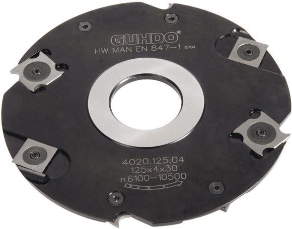 GUHDO HW-WPL-Vorschneid-Nutfräser180x10x30 Z4+V8 MAN