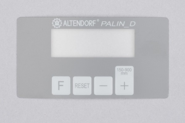 ALTENDORF Folie für Digitalanzeige PALIN D