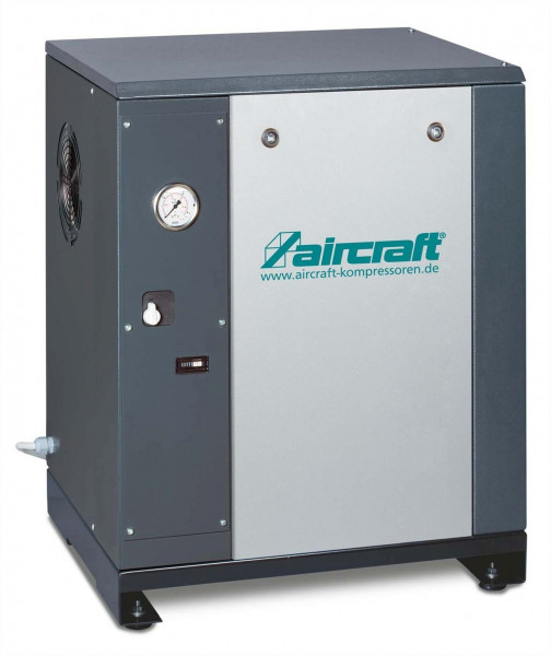 AIRCRAFT Schraubenkompressor mit Rippenbandriemenantrieb (Bodeninstallation) A-MICRO SE 4.0-10