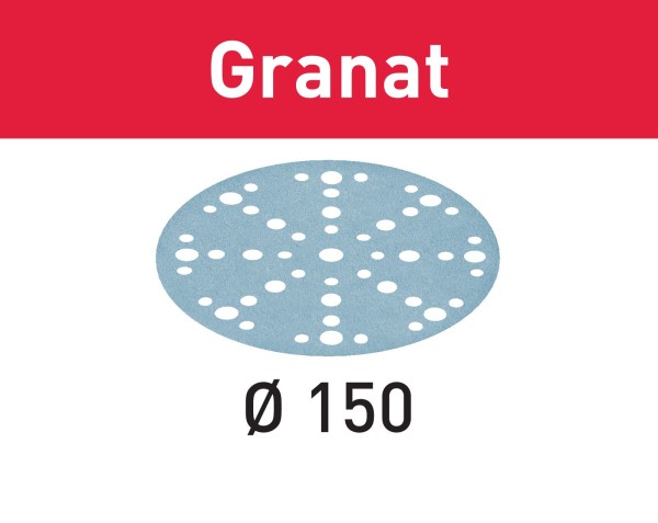 FESTOOL Schleifscheibe Granat STF D150/48 P40 GR/10
