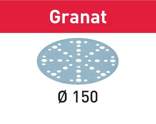 FESTOOL Schleifscheibe Granat STF D150/48 P80 GR/50