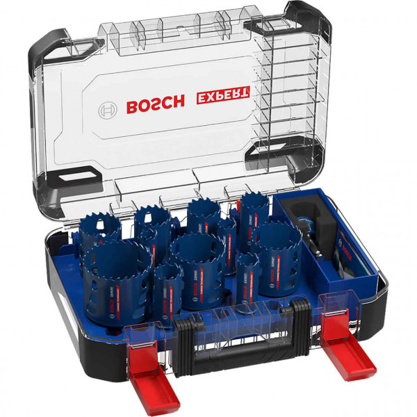 BOSCH EXPERT Tough Material Lochsäge-Set, 20/22/25/32/35/40/44/51/60/64/76 mm, 14-tlg.