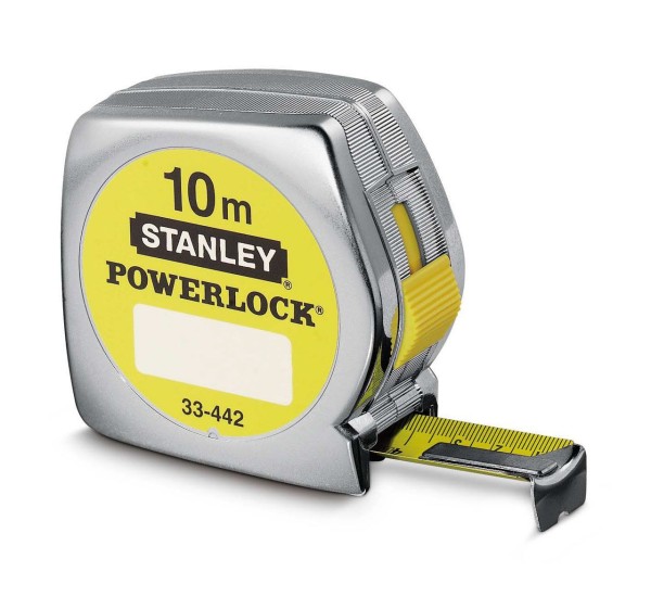 STANLEY Bandmaß Powerlock Kunststoff 10m/25mm