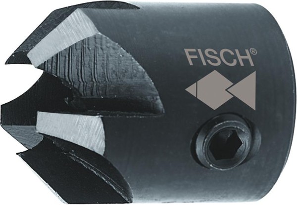 FISCH Aufsteckversenker HSS 90G 3/16x25mm 5Schn.