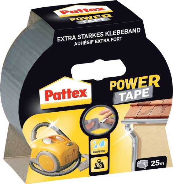 PATTEX Power Tape 50mm x 25m, silber