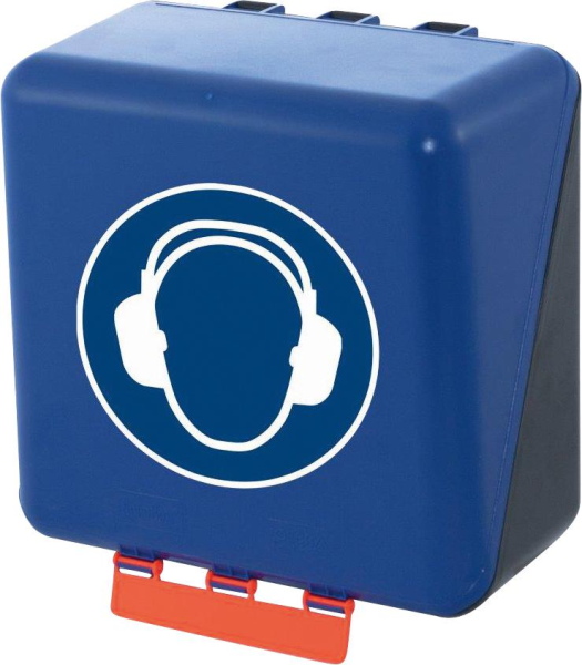 SECU Aufbewahrungsbox Midi Standard, f. Gehörschutz, blau